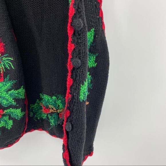 Bechamel Medium Partridge Pear Tree Ugly Christmas Vest - Picture 5 of 10